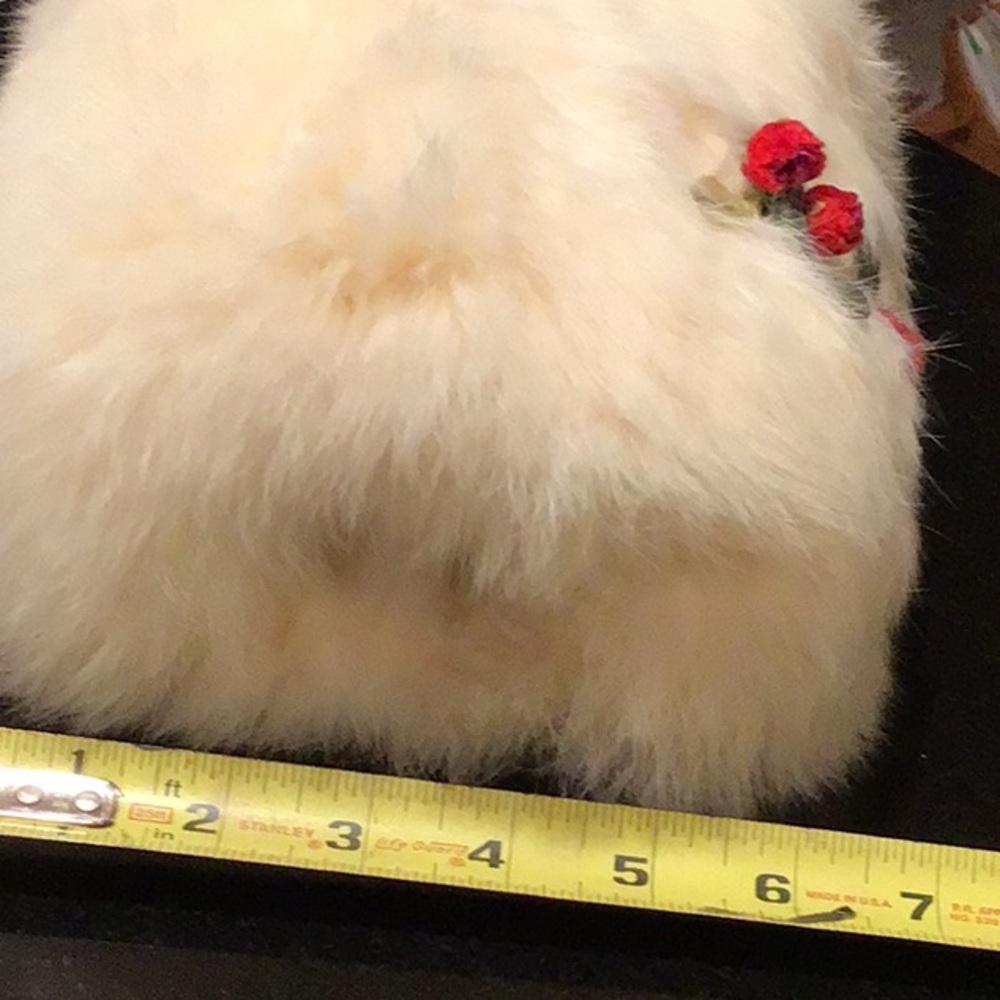 Vintage Rabbit Hair Hand Muff - Picture 4 of 5